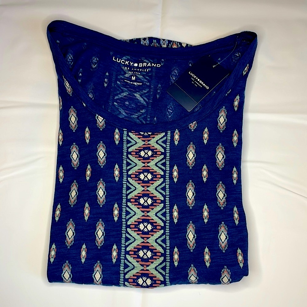 NWT Beautiful Lucky Brand Top